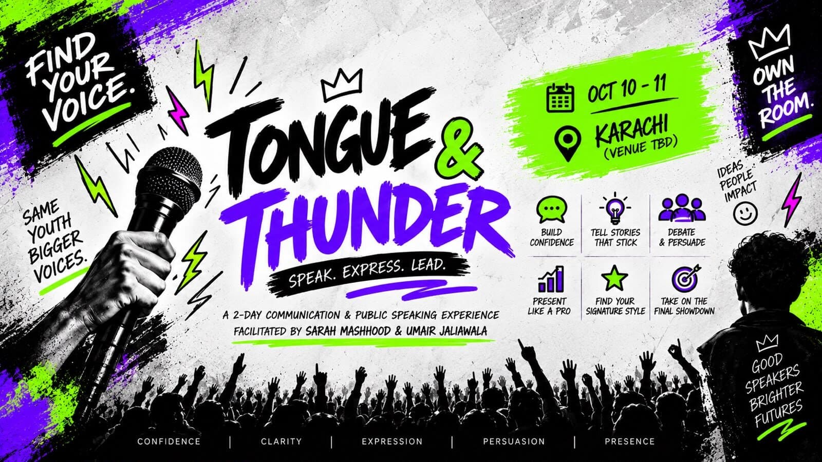 Tongue & Thunder — Karachi