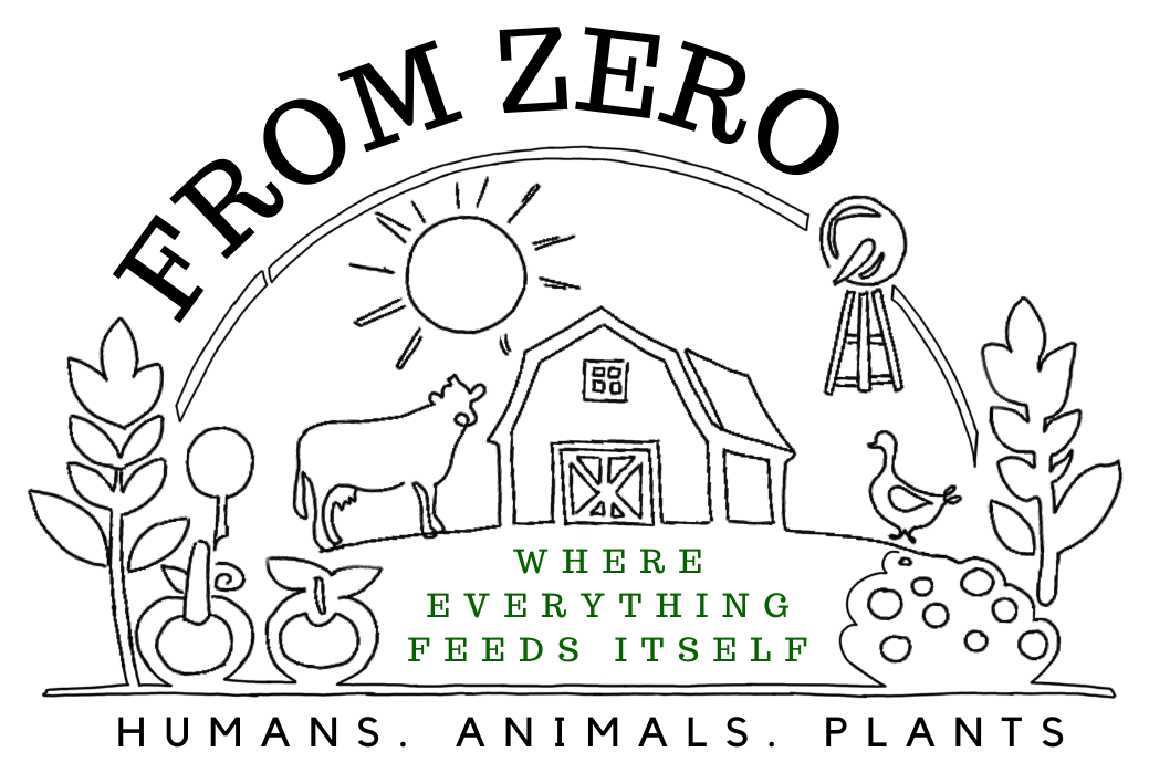 From Zero — Where everything feeds itself. Humans. Animals. Plants.
